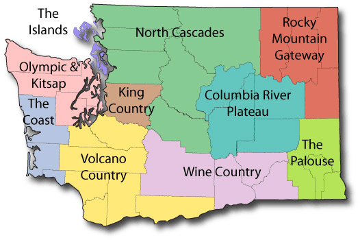 washington state parks map List Of Parks In Washington