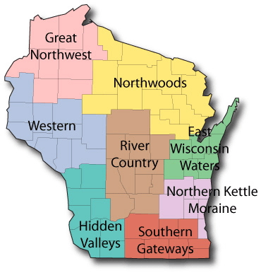 Home Comforts Large Detailed Roads And Highways Map Of Wisconsin State With National Parks And Cities Vivid Imagery Laminated Poster Print 24 X 36